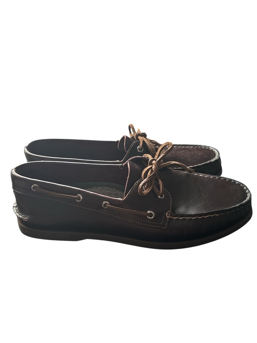 Mens Sperry Authentic Original 2-Eye Boat Shoes Amaretto 12